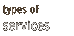 types of services